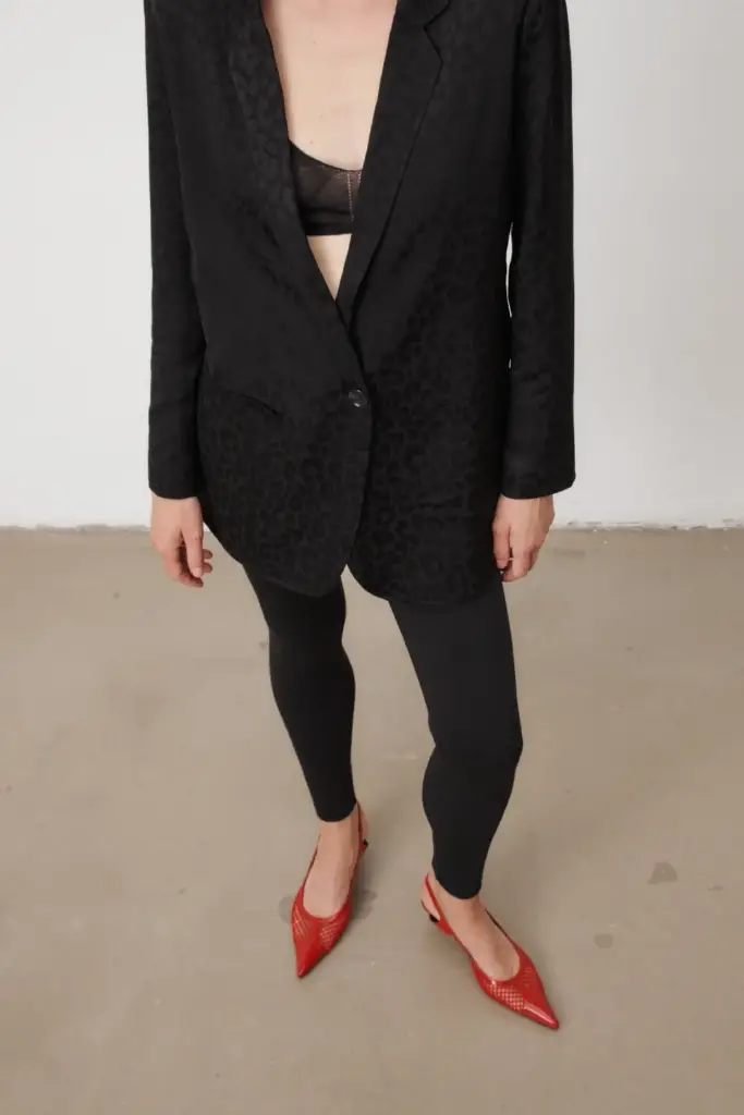 Lala Berlin Leggins Leonie Cotton Black