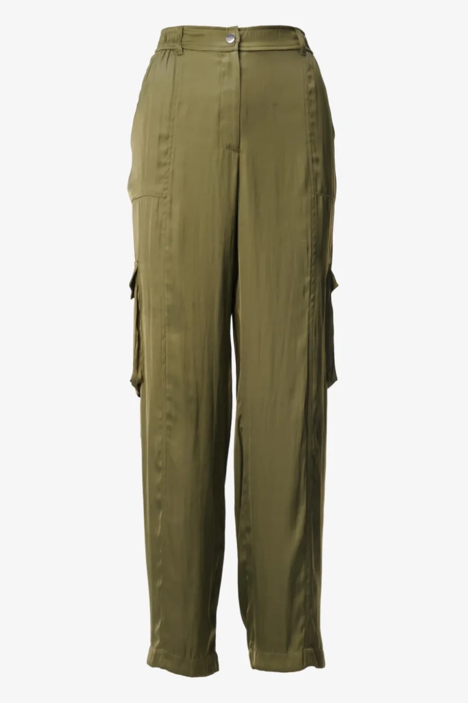 Lala Berlin Pants Pekka Polyester Mix Olive