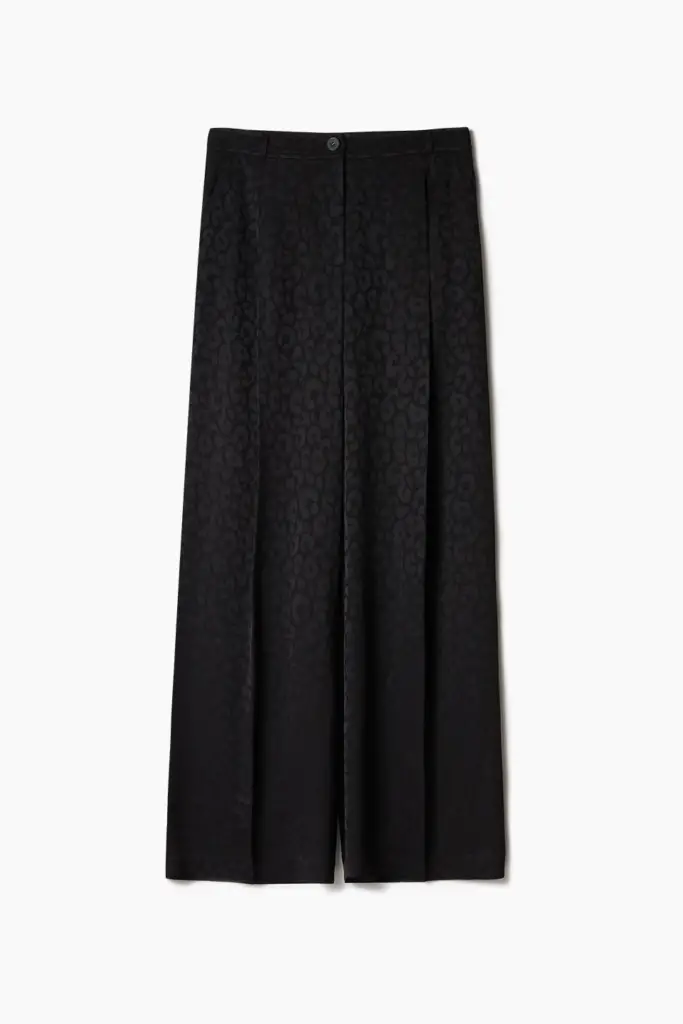 Lala Berlin Pants Polko Viscose Mix Leo Black