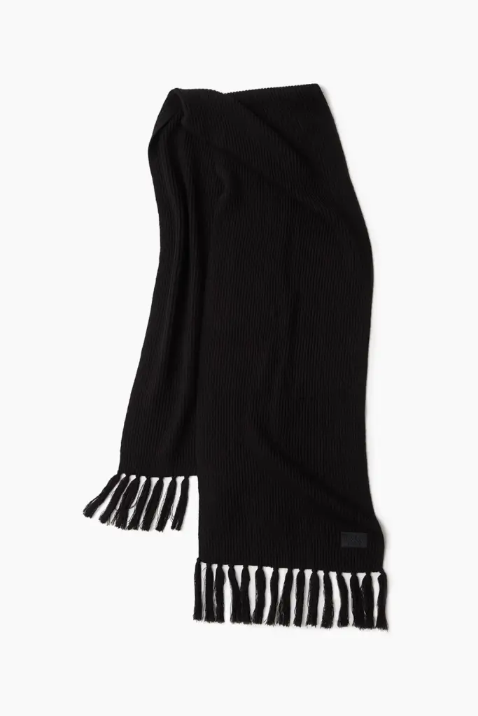 Lala Berlin Scarf Aminas Wool Mix Lala Black