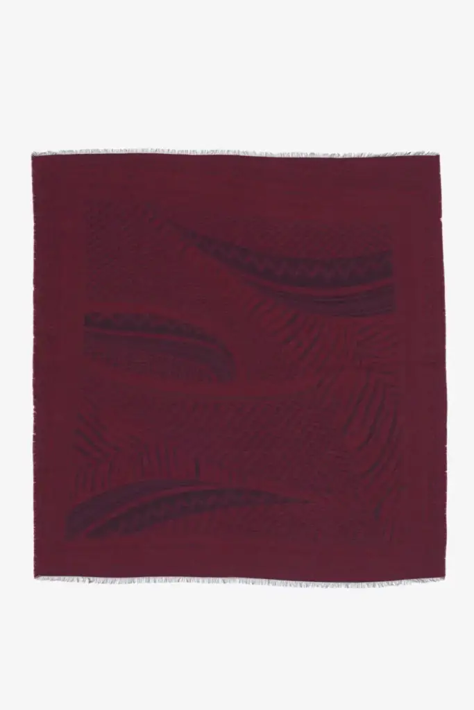 Lala Berlin Scarf Anais Wool Mix Zebra Fudge