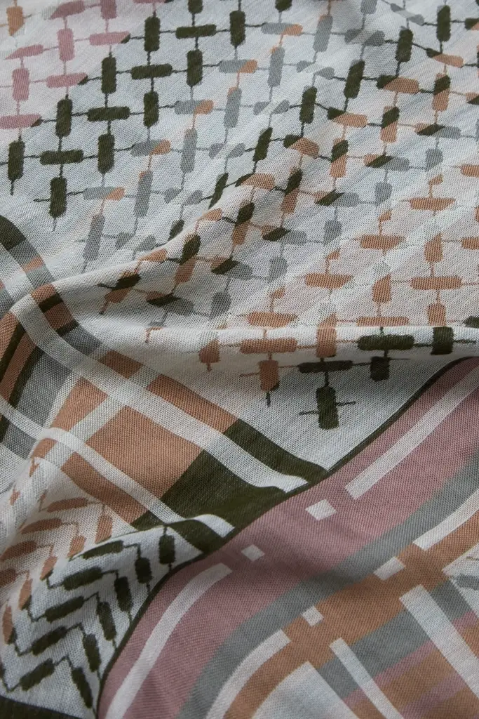 Lala Berlin Scarf Avril Viscose Mix Dusk