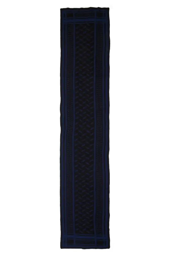 Lala Berlin Scarf Chuck Cashmere Dark Blue