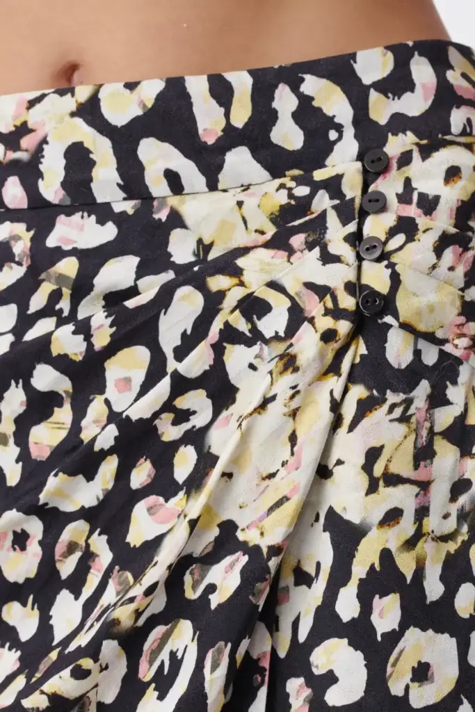 Lala Berlin Skirt Saraya Viscose Floral Leo