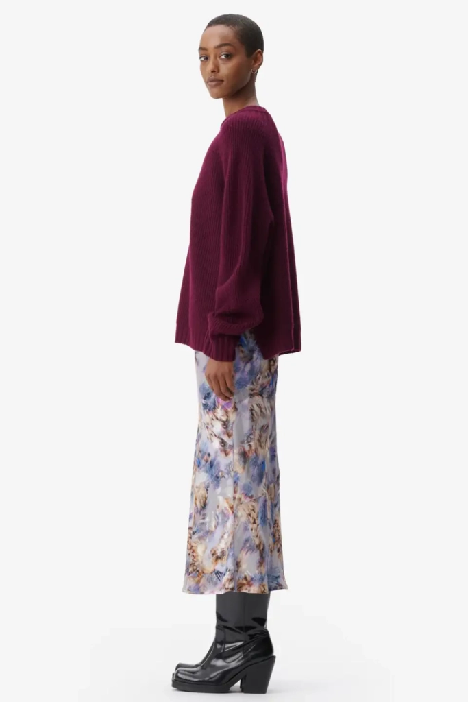 Lala Berlin Skirt Sasa Viscose Spiral Shibori