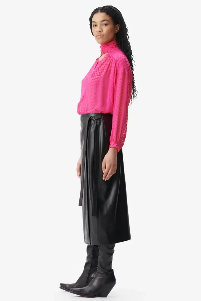 Lala Berlin Skirt Siana Polyester Mix Black