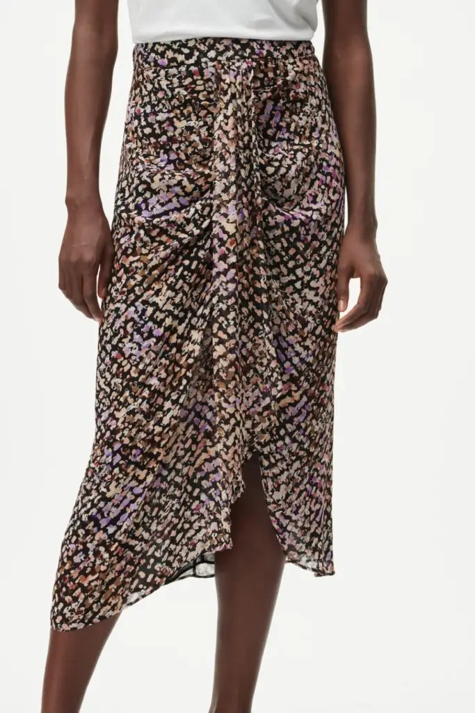 Lala Berlin Skirt Sidney Viscose Floral Heritage