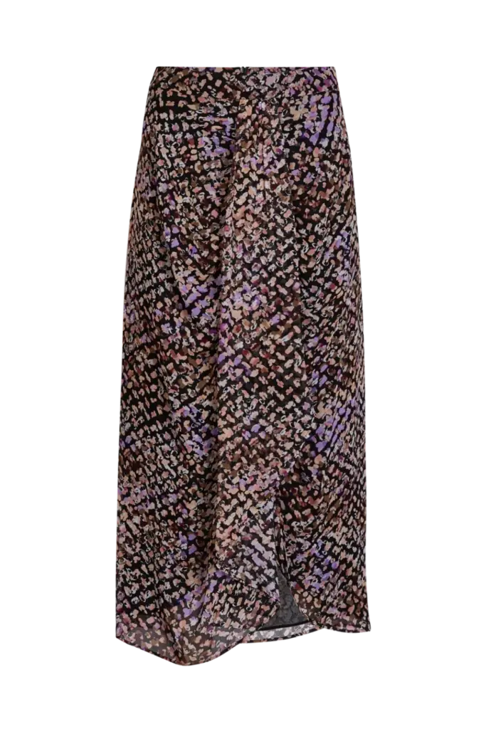 Lala Berlin Skirt Sidney Viscose Floral Heritage