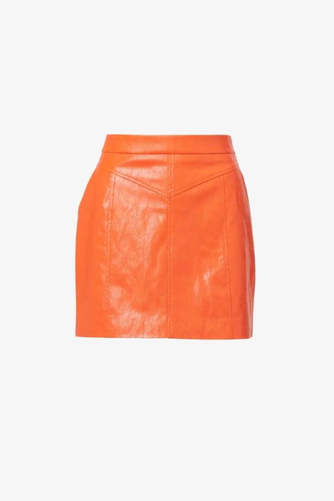 Lala Berlin Skirt Skyla Viscose Mix Paprika