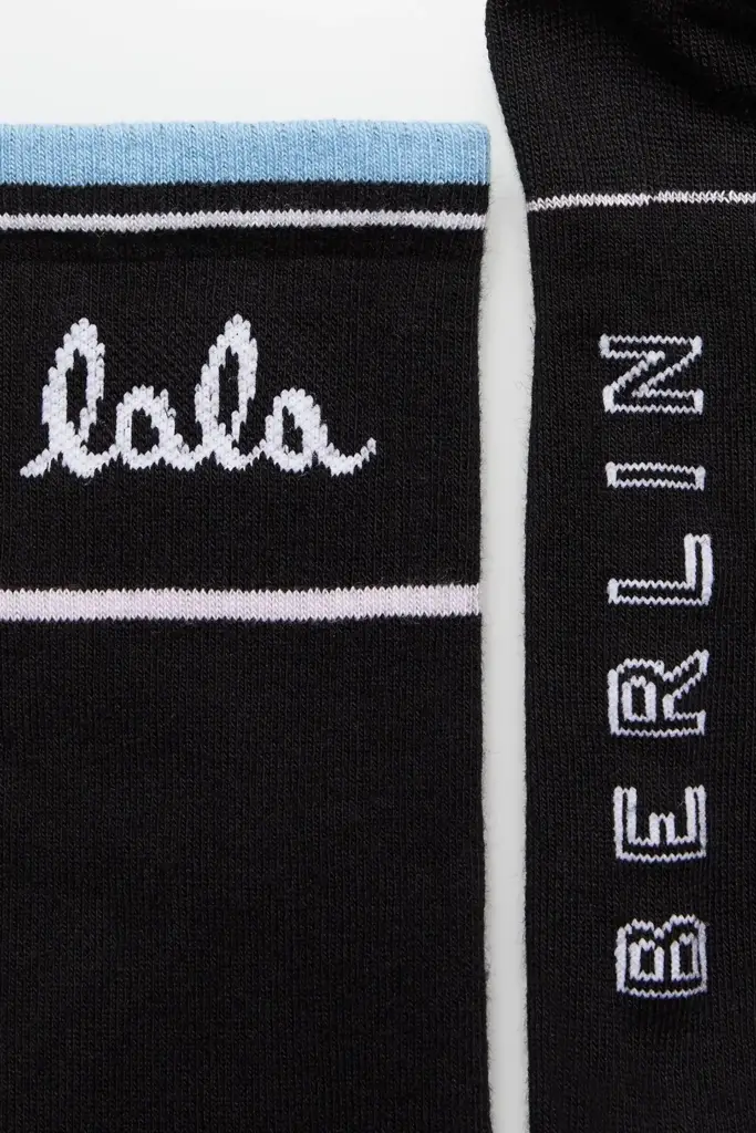 Lala Berlin Socks Allena Cotton Mix Black