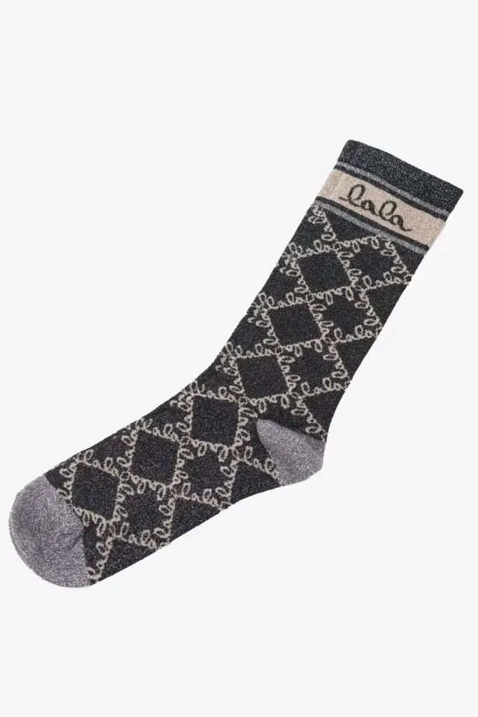Lala Berlin Socks Aske Viscose Mix Gold Lalagram