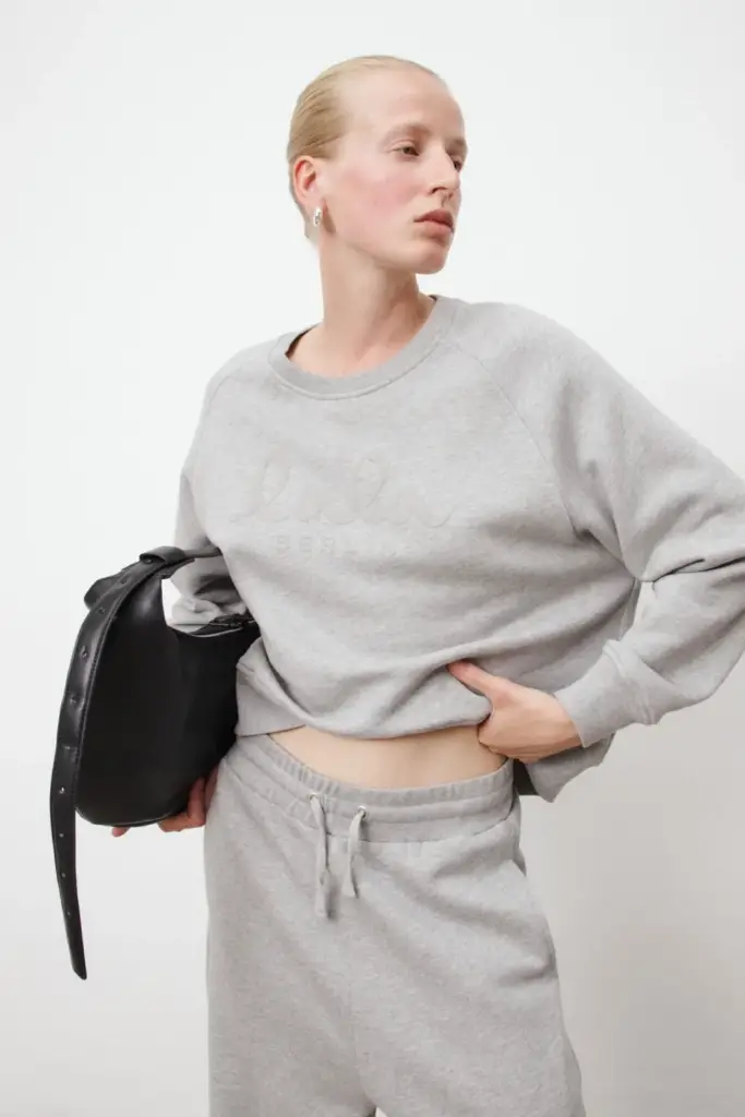 Lala Berlin Sweatpants Pylo Cotton Heather Grey