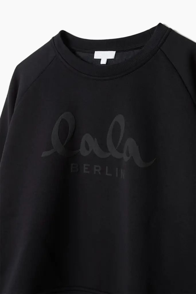 Lala Berlin Sweatshirt Ijora Cotton Black