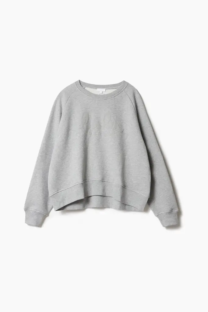 Lala Berlin Sweatshirt Ijora Cotton Heather Grey