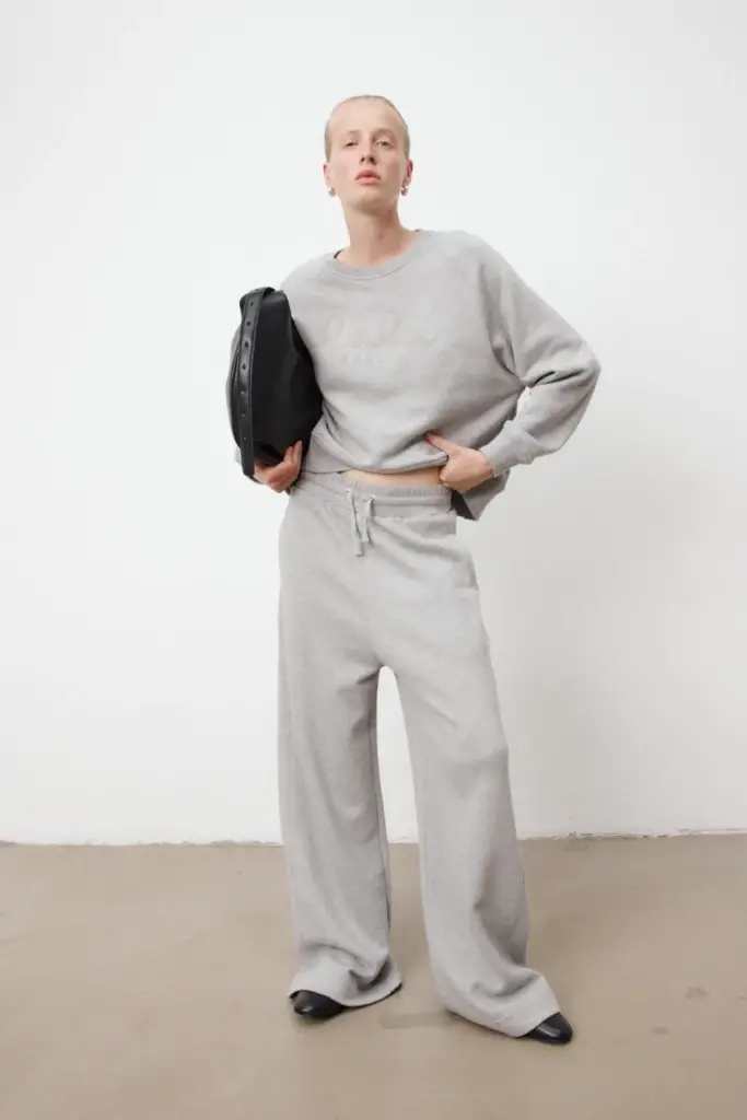 Lala Berlin Sweatshirt Ijora Cotton Heather Grey