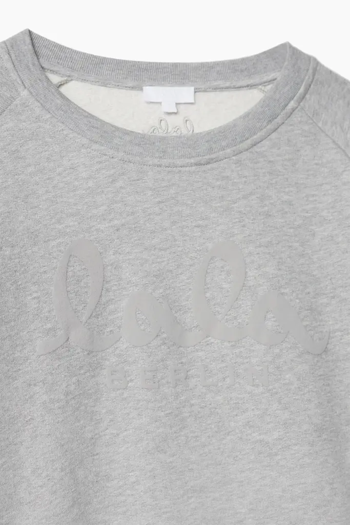 Lala Berlin Sweatshirt Ijora Cotton Heather Grey