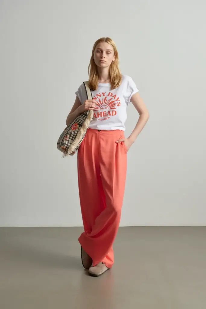Lala Berlin T-Shirt Cara Cotton Sunny Days