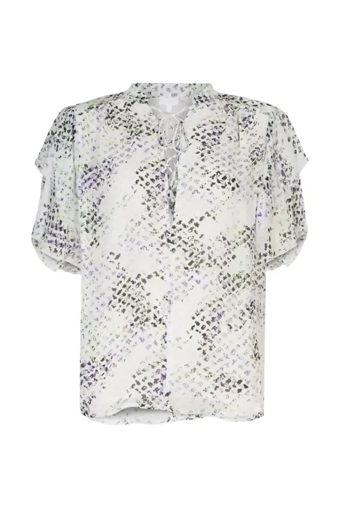 Lala Berlin Top Tenya Viscose Dotty Heritage