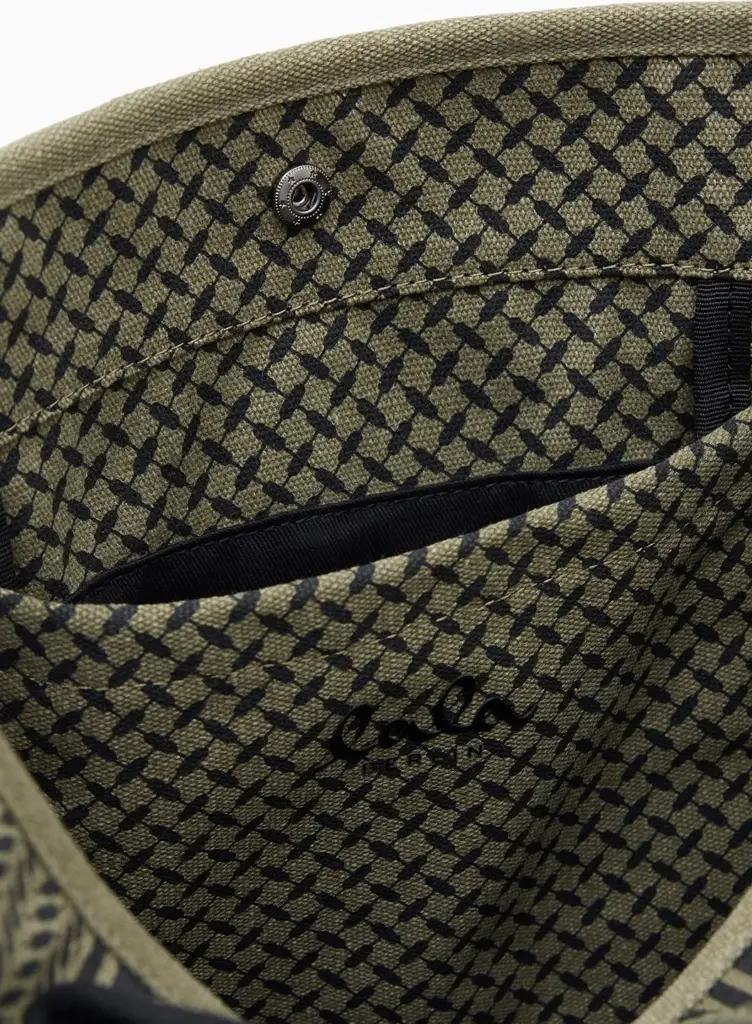 Lala Berlin Tote Carmela Canvas Olive/black