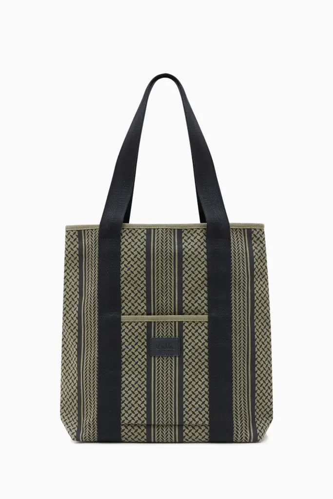 Lala Berlin Tote Carmela Canvas Olive/black