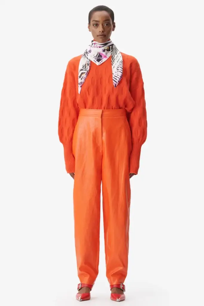 Lala Berlin Triangle Aina silk zebra dragonfruit