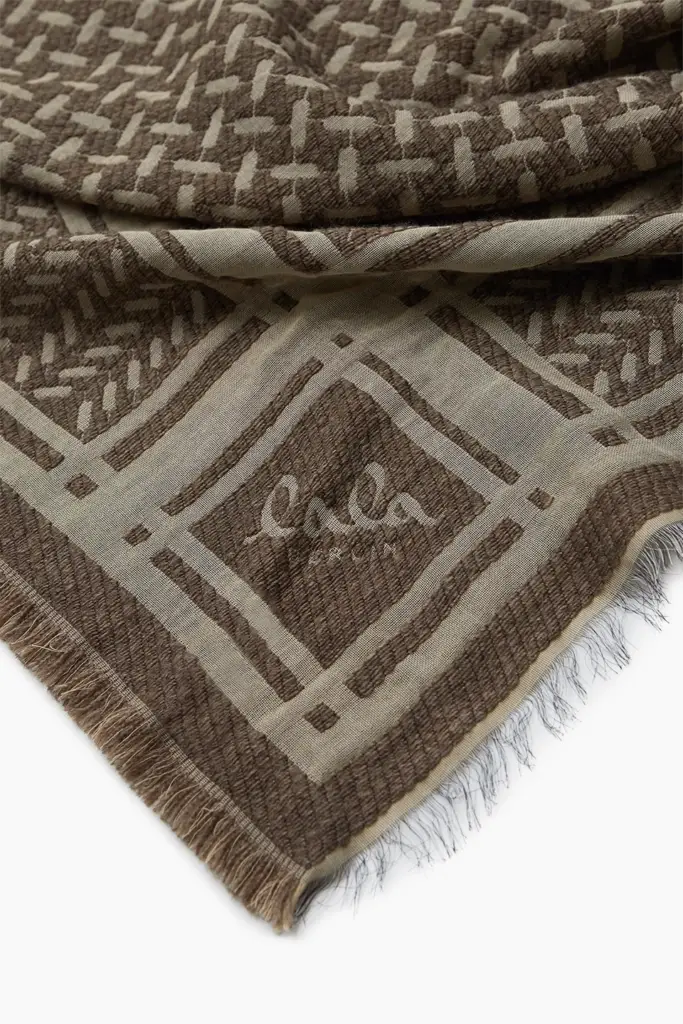Lala Berlin Triangle Anaya Wool Mix Stone