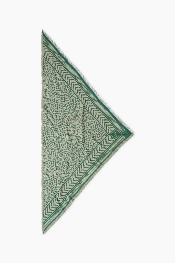 Lala Berlin Triangle Anmye Wool Mix Green/sand