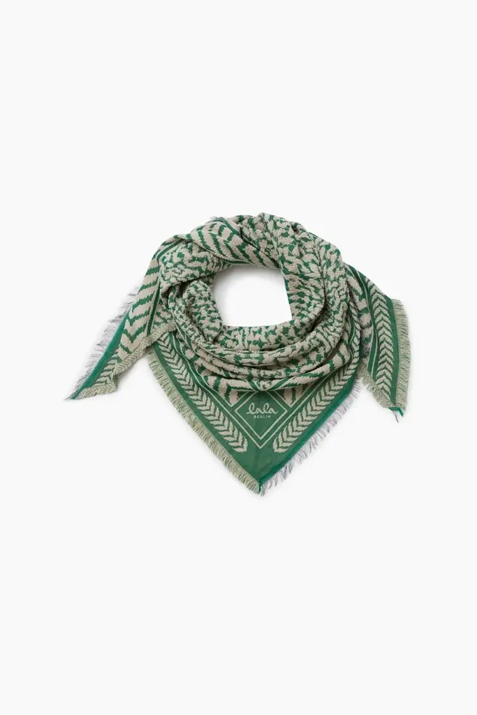 Lala Berlin Triangle Anmye Wool Mix Green/sand