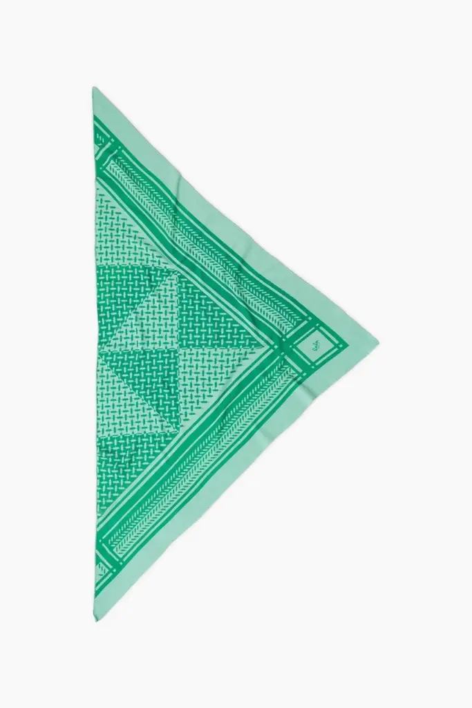 Lala Berlin Triangle Puzzle cashmere goryeo/green Lala Berlin Triangle Puzzle cashmere goryeo/green