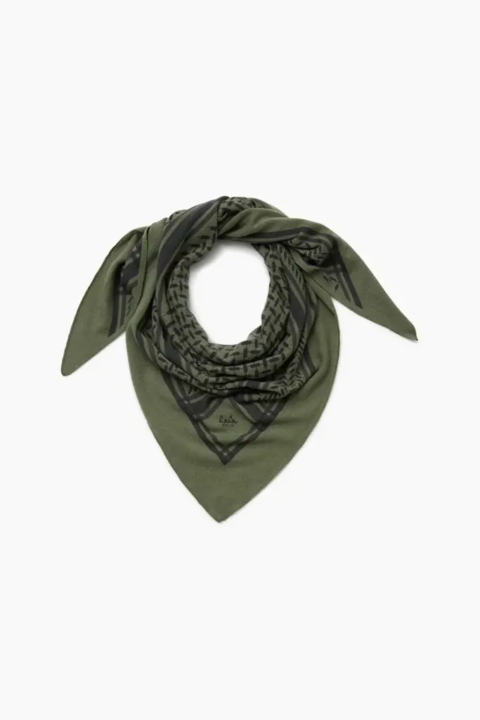 Lala Berlin Triangle Trinity Cashmere Moss/asphalt