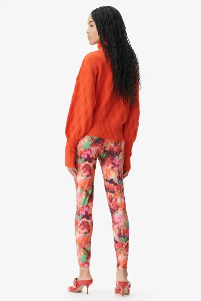 Lala Berlin Legging Leonie Polyester Mix Shibori Flower