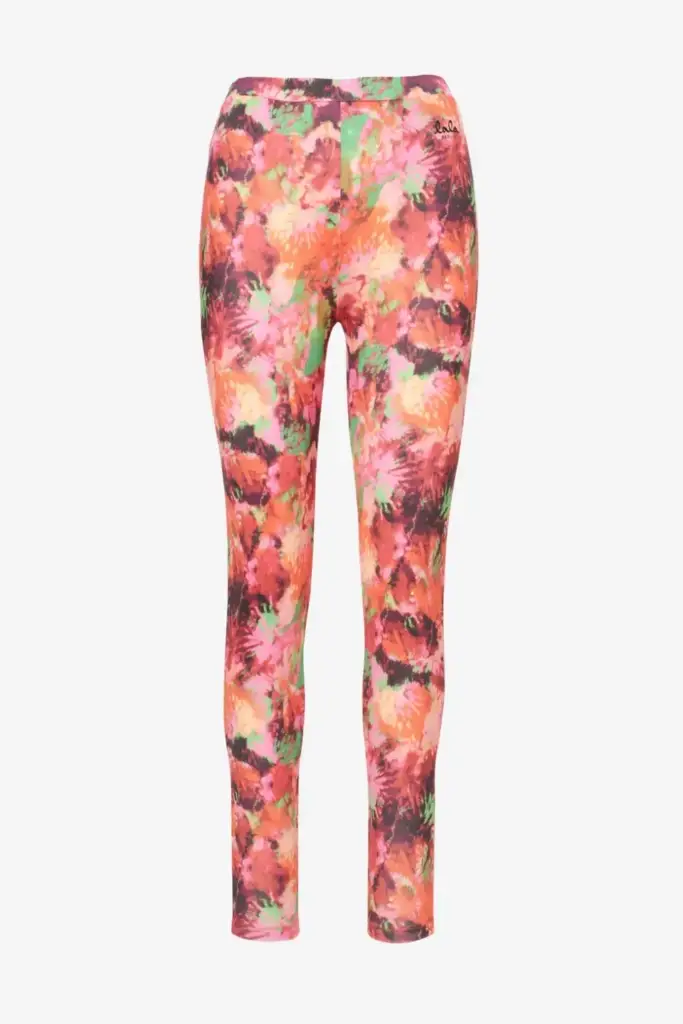 Lala Berlin Legging Leonie Polyester Mix Shibori Flower