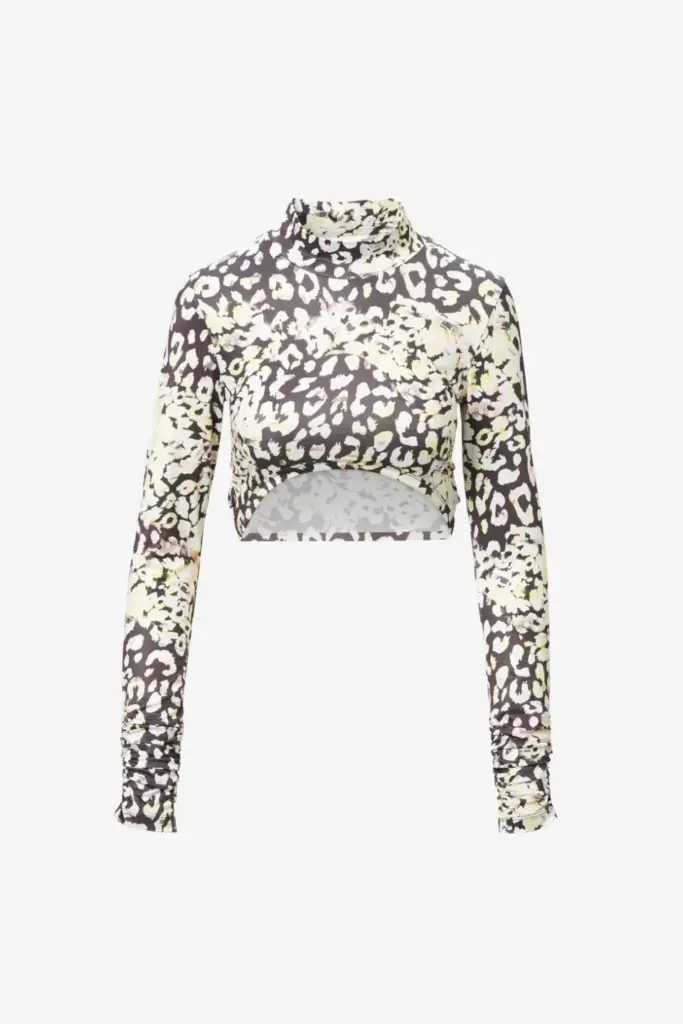 Lala Berlin Longsleeve Issay Polyester Mix Floral Leo