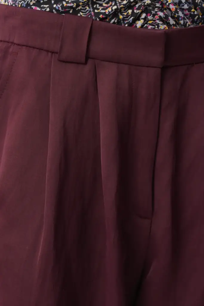 Lala Berlin Pants Pevella Viscose/linen Blend Fudge