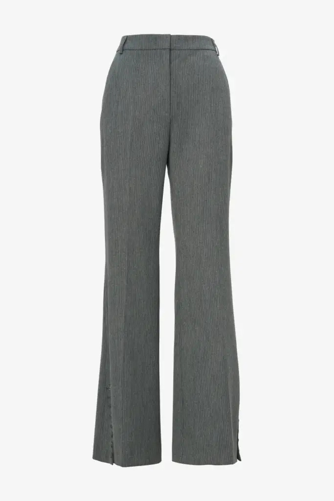 Lala Berlin Pants Pinka Polyester Mix Anthracite Stripe