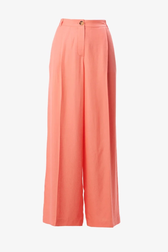 Lala Berlin Pants Polko Viscose Mix Underwater Melon