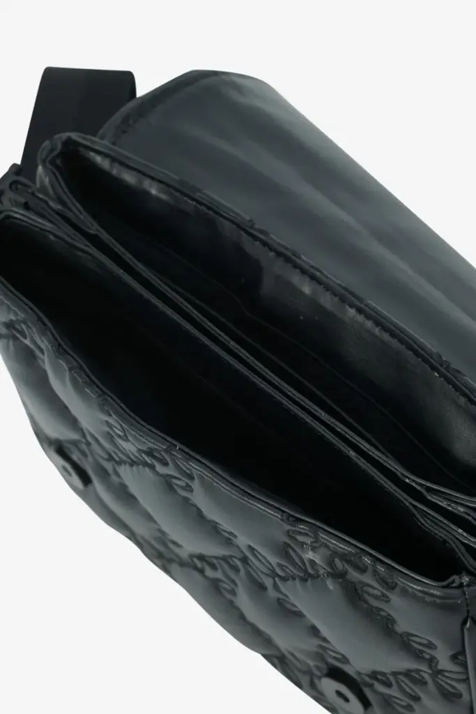 Lala Berlin Shoulderbag Mauvi Vegan Leather Lalagram Black