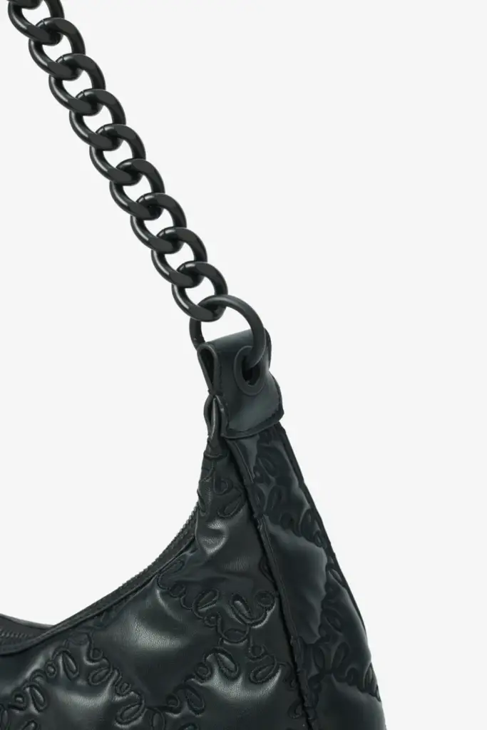 Lala Berlin Shoulderbag Mewis Vegan Leather Lalagram Black