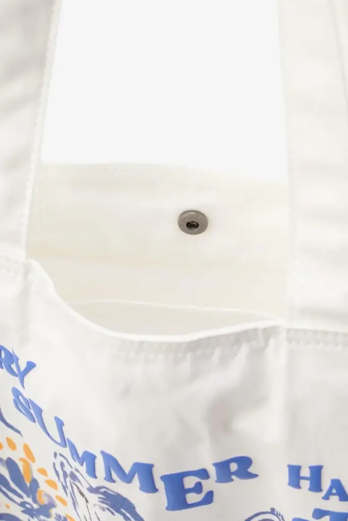 Lala Berlin Tote Mia Cotton Lala Summer Story Cream