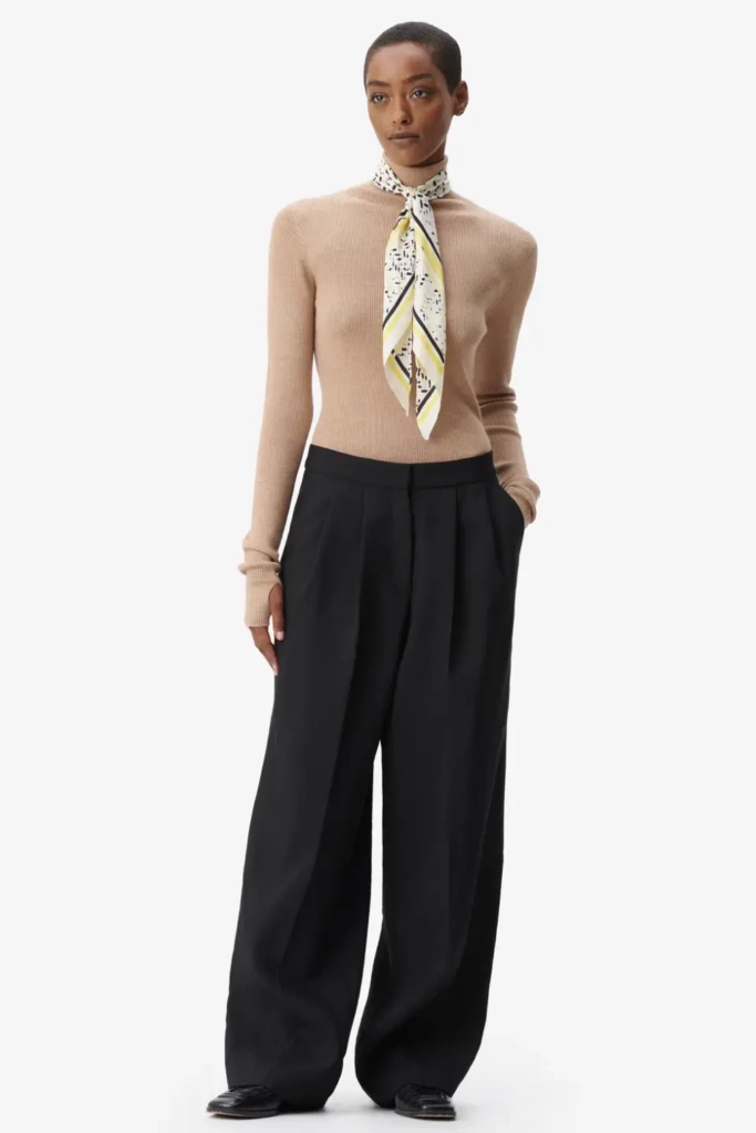 Lala Berlin Triangle Aina silk floral leo sunflower