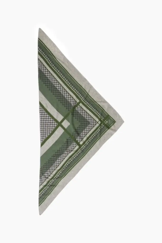 Lala Berlin Triangle Double Heritage cashmere flanella/olive