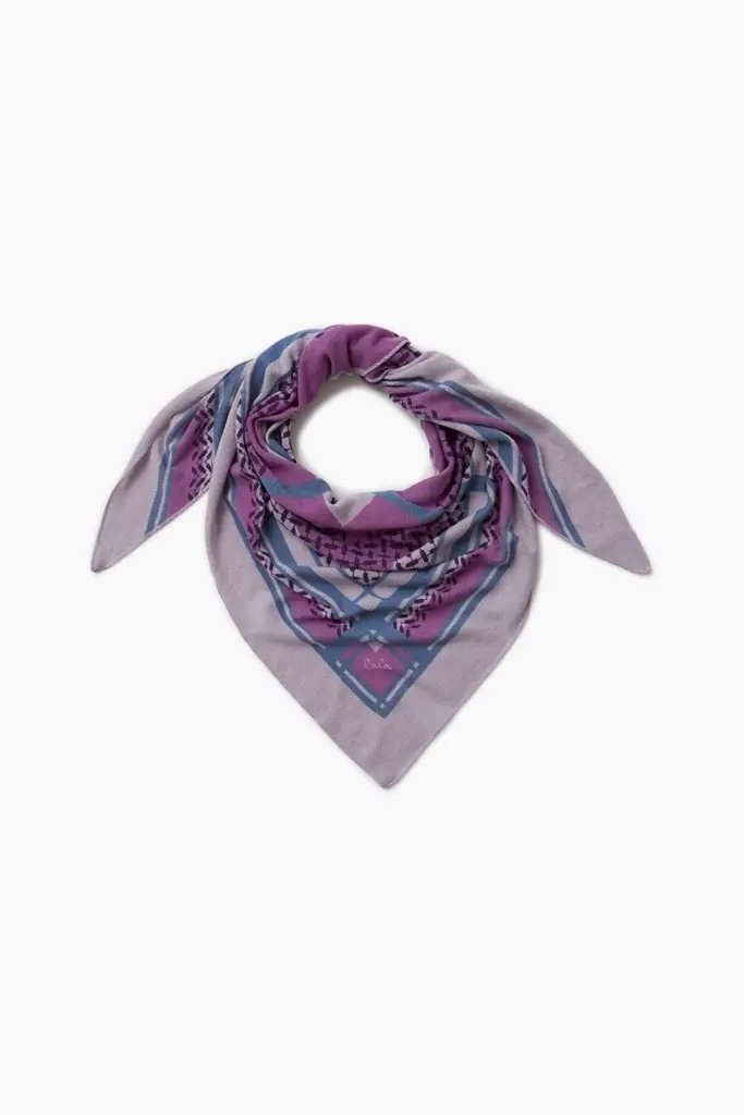 Lala Berlin Triangle Double Heritage Cashmere Kiko/denim