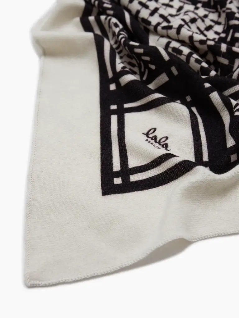 Lala Berlin Triangle Puzzle Cashmere Alabastro/antracite