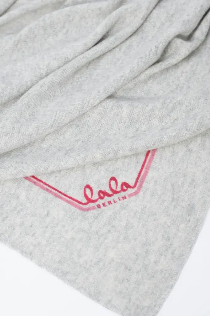 Lala Berlin Triangle Solid Cashmere Dragonfruit Shades