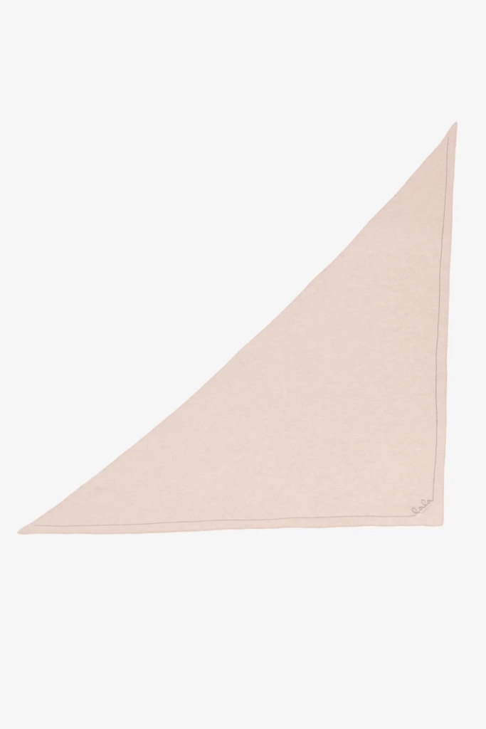 Lala Berlin Triangle Solid Logo M Cashmere Dune Beige