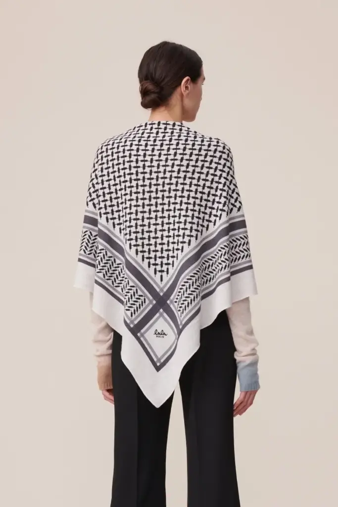 Lala Berlin Triangle Trinity Classic M Cashmere Alabastro Off White