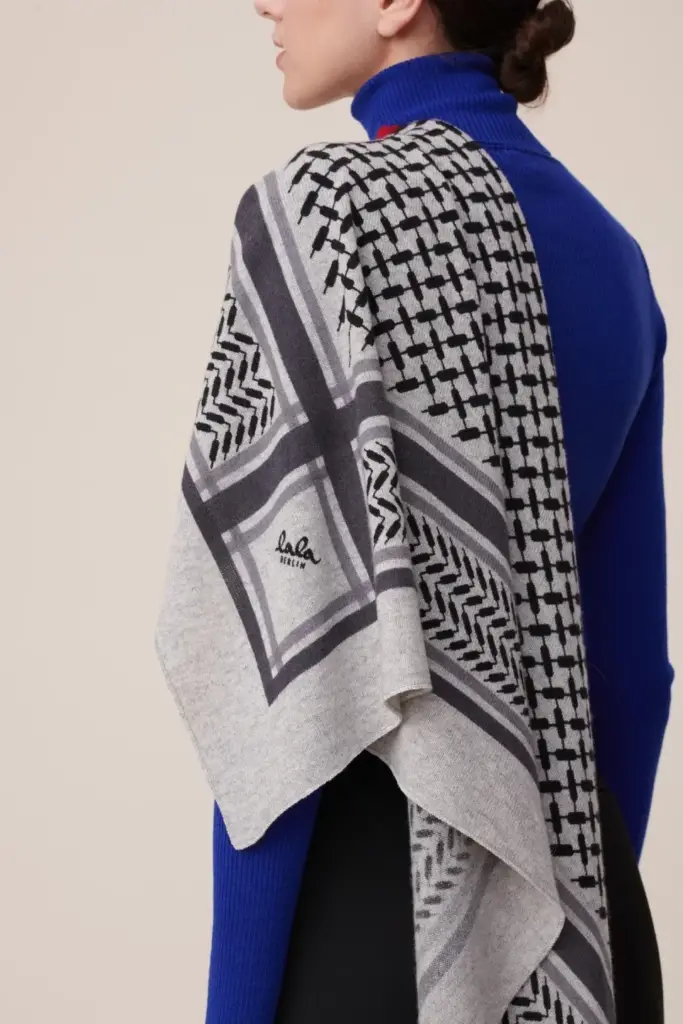 Lala Berlin Triangle Trinity Classic M Cashmere Flanella Light Grey Melange