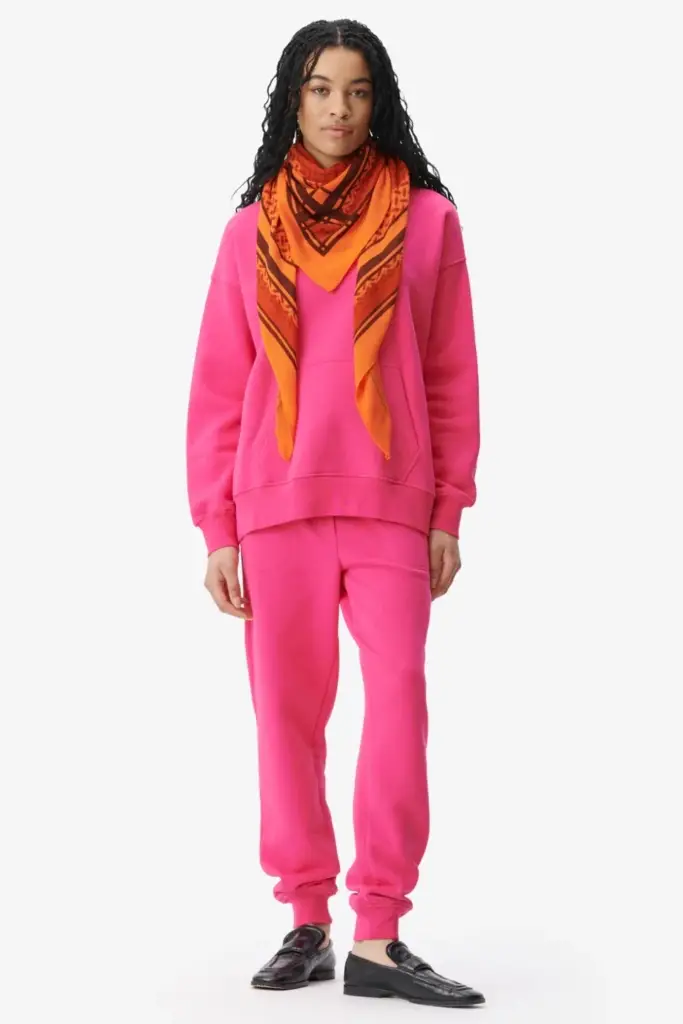 Lala Berlin Triangle Trinity Double Heritage Cashmere Paprika