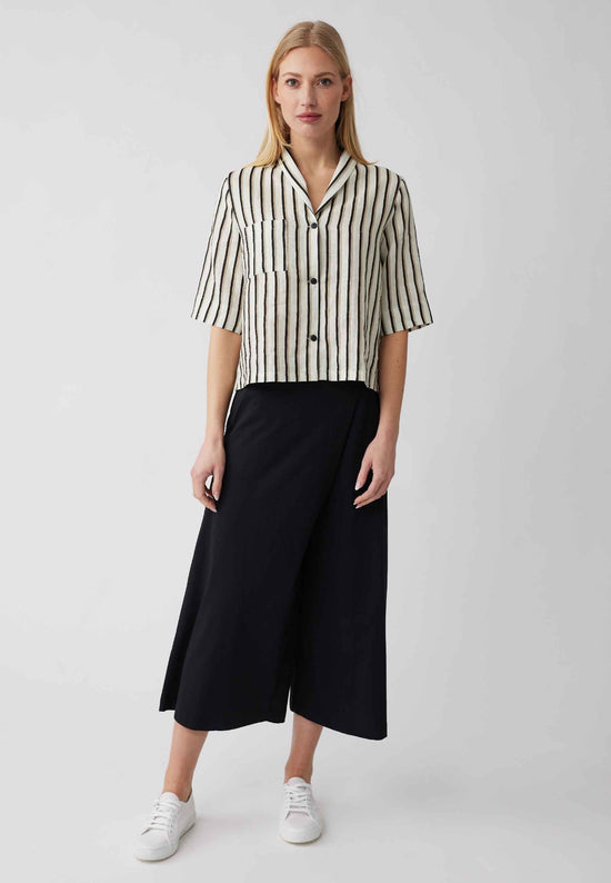 Lana Natural Wear Bluse, Modell Teresita Mit Tasche