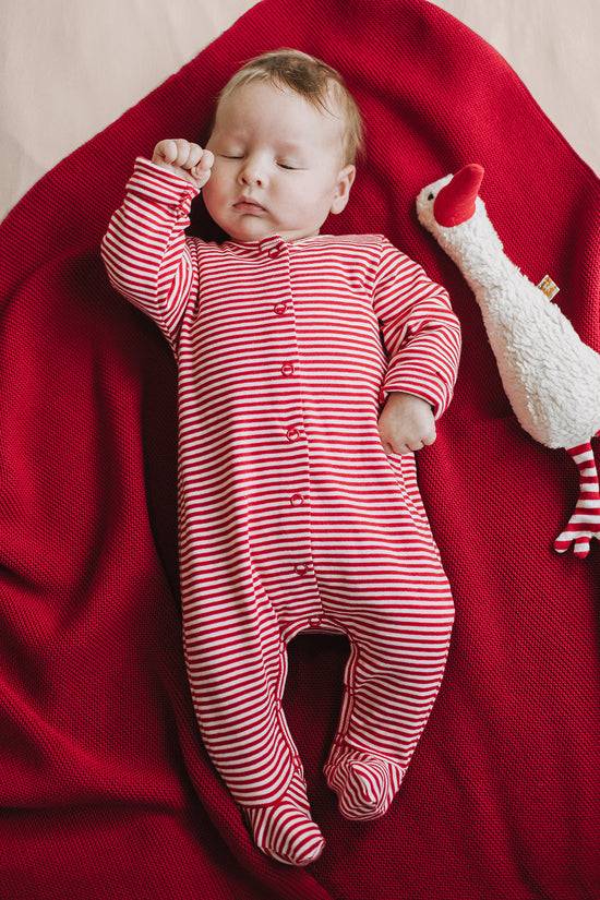 Lana Natural Wear Strampler, Modell Merle Mit Fuß